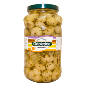 Grilled Onions in Oil (Glass Jars)