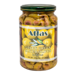 Slice Green Olives (Glass Jars)