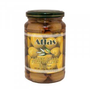 Pitted Green Olives (Glass Jar)