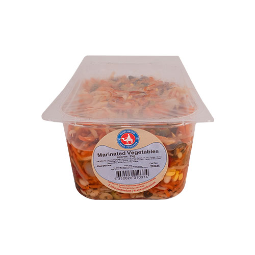 Marinated Vegetables Shredded