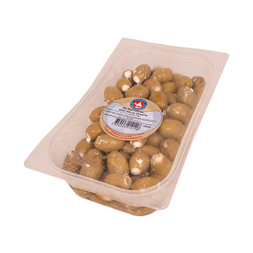 Stuffed Olives with White Cheese