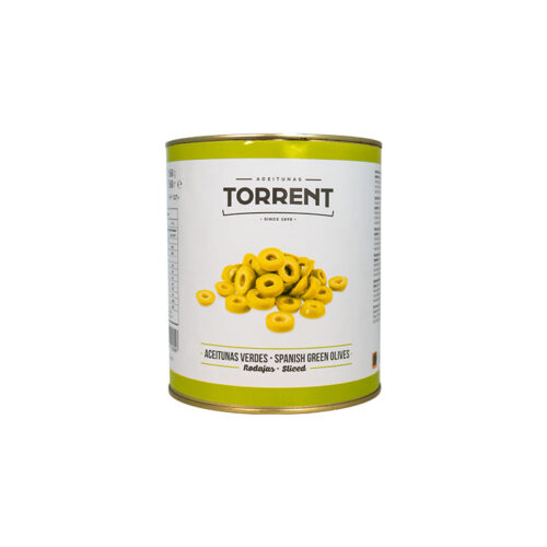 Torrent Sliced Green Olives