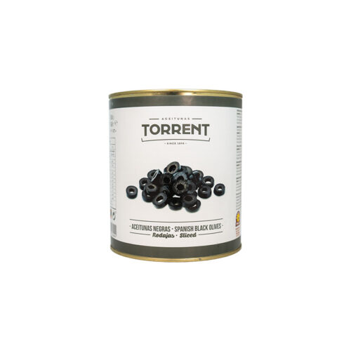 Torrent Sliced Black Olives